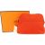 Hermès Terracota Orange Cotton Bolide Pouch