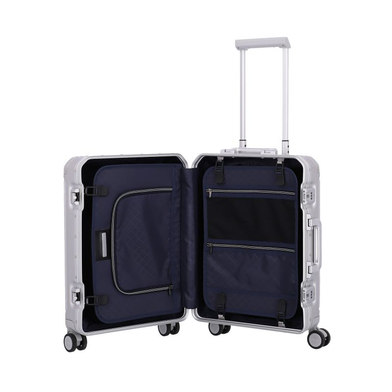 NEXT cabin luggage 4 wheels S - silver