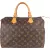 Louis Vuitton Canvas Monogram Speedy 30 Boston Bag