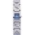 Fendi Silver Tone Orologi Chain Emblem Mania 3150L Damenuhr