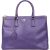 Prada Purple Saffiano Leather Lux Galleria Handbag
