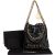 Chanel 22 Stitching Lambskin Small Drawstring Crossbody Bag