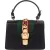 Gucci Black Leather Sylvie Sherry Line Handbag