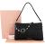 Miu Miu Matelassé Nappa Leather Hobo Crystal Embellishment Shoulder Bag