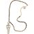 Chanel Crystal Key Necklace