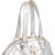 Yves Saint Laurent Metallic Silver Leather Muse Handbag