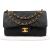 Chanel Quilted Lambskin Small 24K Gold Double Flap Shoulder Bag