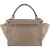 Céline Drummed Calfskin and Suede Trapeze Handbag