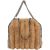 Stella McCartney Quilted Padded Faux Fur Falabella Fold Over Crossbody Bag