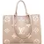 Louis Vuitton Leather Monogram Giant OnTheGo MM Handbag