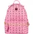 MCM Monogram Visetos Pink Stark Studded Backpack