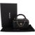 Chanel Quilted Lambskin Vanity Case Crossbody Handbag