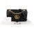GUCCI Matelassé Leather GG Marmont Crossbody Bag