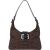 Sac à bandoulière Fendi FF Monogram Baguette à boucle