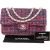 Chanel Quilted Multicolor Tweed and Lambskin Medium Double Flap Shoulder Bag
