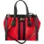 Gucci Patent Leather Suede Ophidia Small Handbag