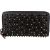 Christian Louboutin Panettone Spikes Zip Around Wallet