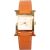 Hermès Gold Tone Heure H HH1.201 Damenuhr