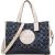 Coach Monogram Signature Chambray Denim Handbag