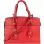 Prada Red Saffiano Leather Esplanade Handbag