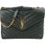 Yves Saint Laurent Dark Green Quilted Calfskin Medium Loulou Schultertasche