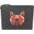Gucci GG Monogram Wolf Clutch