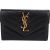 Yves Saint Laurent Grain de Poudre Quilted Leather Envelope Wallet