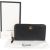 Gucci Pebbled Leather GG Zip Around Wallet
