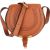 Chloé Grained Calfskin Leather Small Marcie Saddle Crossbody Bag