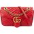 Gucci Chevron Matelassé Leather GG Marmont Medium Shoulder Bag