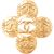 Chanel Golden Ouro Brooch