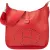 Hermès Rouge Clemence Leather Evelyne GM Crossbody Bag