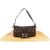 Fendi Monogram FF Baguette  Shoulder Bag