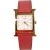 Hermès Gold Tone Heure H HH1.201 Damenuhr