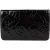 Chanel Patent Embossed Leather Camellia Wallet On Chain Crossbody Bag