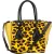 Prada Leopard Print Satchel Handbag