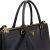 Prada Black Saffiano Leather Galleria Handbag