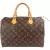 Louis Vuitton Monogram Canvas Speedy 30 Boston Bag
