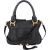 Chloé Black Grained Leather Marcie Handbag