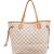 Louis Vuitton Monogram Damier Azur Canvas Neverfull MM Shopper