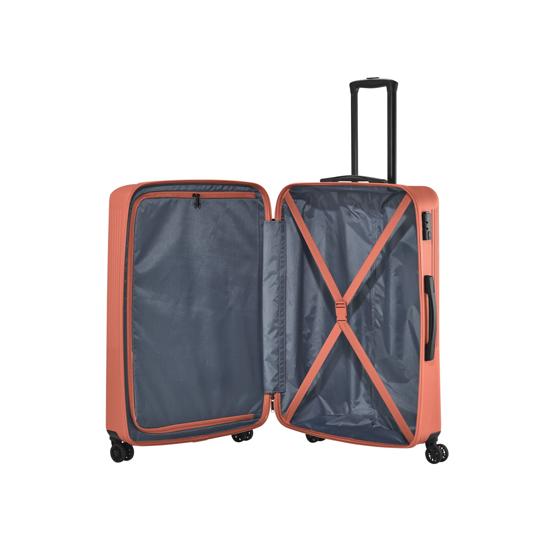 BALI Trolley mit 4 Rollen Größe L - Koralle