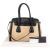 Prada Saffiano Two-Tone Leather City Tote Handbag