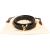 Louis Vuitton Noir Leather LV Pyramide Gürtel (75 / 30) M9575