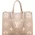 Louis Vuitton Leather Monogram Giant OnTheGo MM Handbag