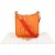 Hermès Orange Clemence Leather Evelyne 16 Crossbody Bag