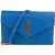 Saint Laurent Chevron Grain de Poudre Wallet On Chain Crossbody Bag