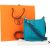Hermès Bleu Taurillon Clemence Evelyne 16 Crossbody Bag