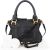 Chloé Black Grained Leather Marcie Handbag