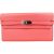 Hermès Bubble Gum Mysore Leather Kelly Wallet