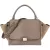 Céline Drummed Calfskin and Suede Trapeze Handbag